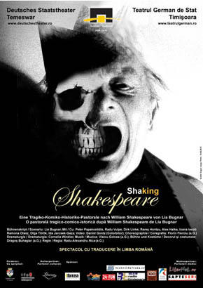 Shaking Shakespeare - afis, Foto: ICR
