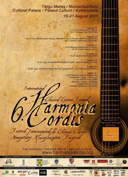 Festivalul Internaţional de Chitară Clasică 'Harmonia Cordis', Foto: Harmonia Cordis