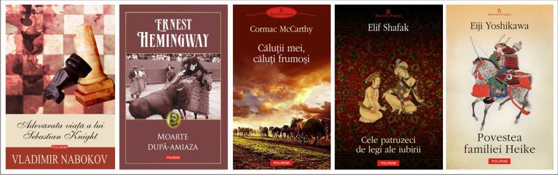 Noutati editoriale in coletia Biblioteca Polirom, Foto: Polirom