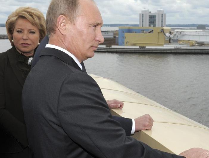 Valentina Matvienko, in umbra lui Putin, Foto: Reuters