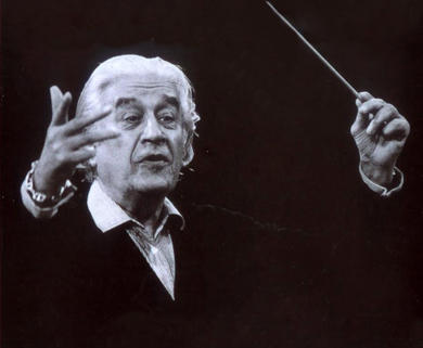 Dirijorul Sergiu Celibidache , Foto: Radio Romania