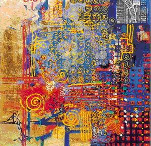 Expoziţie de pictură Anca Seel-Constantin, Foto: Accademia di Romania