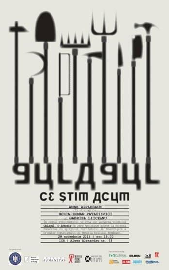 „Gulagul. Ce stim acum", Foto: Afis