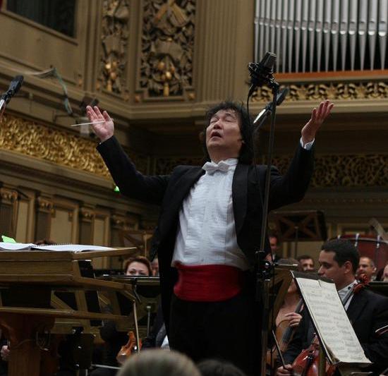 Dirijorul Jin Wang, Foto: Orchestrele si Corurile Radio