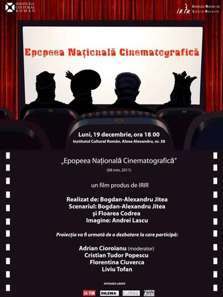 Epopeea Nationala Cinematografica, Foto: ICR