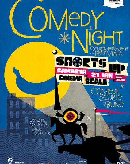 ShortsUP Comedy Night, Foto: Afis