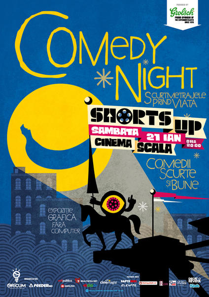 ShortsUP Comedy Night, Foto: Afis