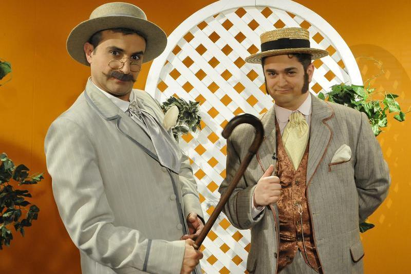 Robert Turcescu si Theodor Paleologu, Foto: TVR