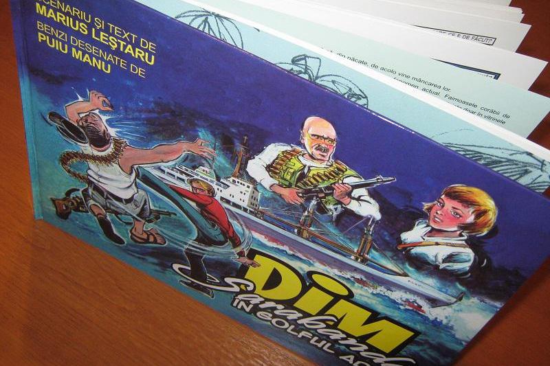 Album BD Dim Dunareanu, Foto: Revista Comics