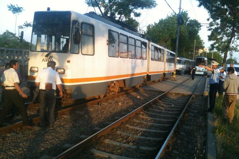 Un copil a fost lovit de un tramvai la Trafic Greu, Foto: Hotnews