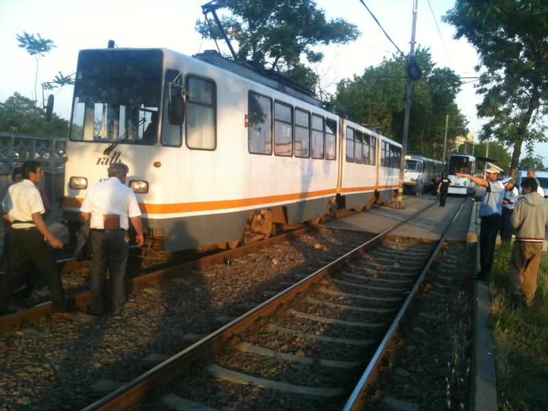 Un copil a fost lovit de un tramvai la Trafic Greu, Foto: Hotnews