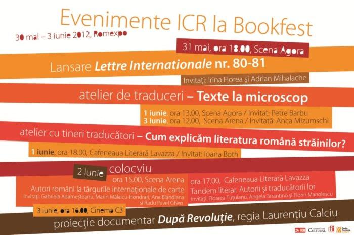 ICR la Bookfest 2012, Foto: ICR