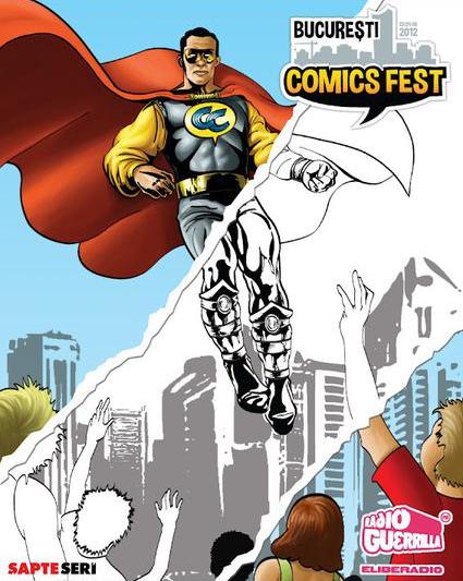 Bucuresti ComicsFest 2012, Foto: Afis