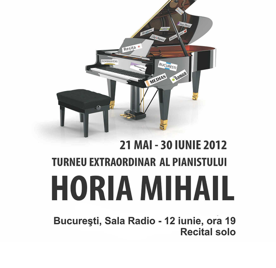 Horia Mihail si Pianul calator la Bucuresti, Foto: Radio Romania Cultural