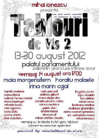 Expozitia Tablouri de vis, Foto: Afis expozitie