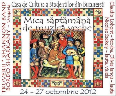 ​Mica Saptamana de muzica veche, Foto: Afis festival