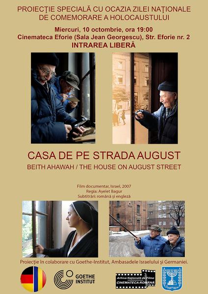 Ziua Nationala de Comemorare a Holocaustului, Foto: Afis