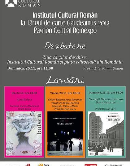Editura ICR la Gaudeamus 2012, Foto: ICR
