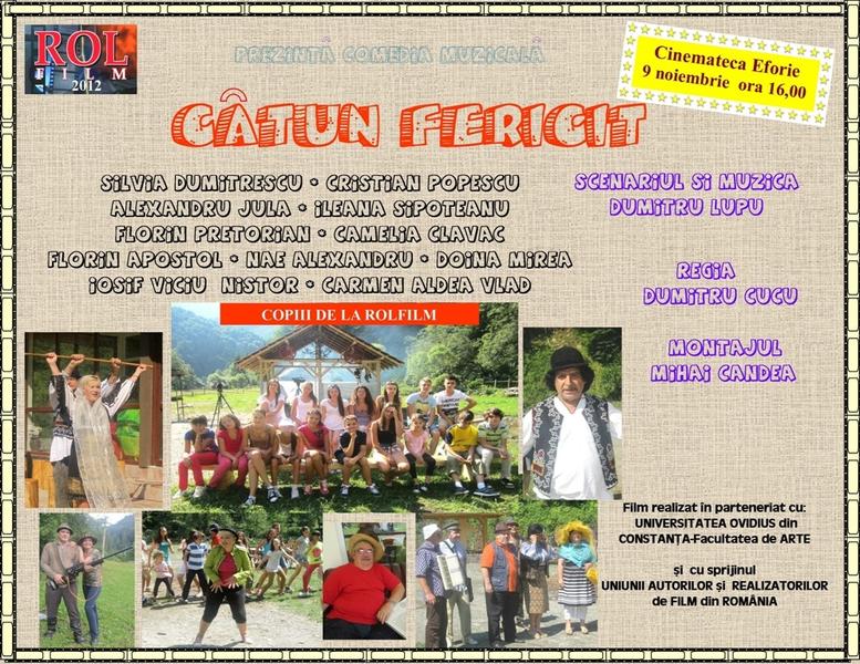 "Catun fericit", regia Dumitru Cucu, Foto: Cinemateca Romana