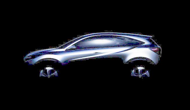 Teaser Honda Compact Urban SUV Concept, Foto: Honda