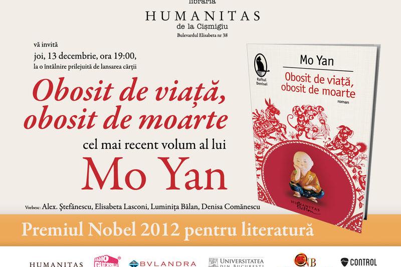 Obosit de viata, obosit de moarte, de Mo Yan, Foto: Humanitas