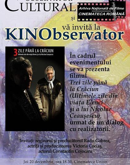 KINObservator, Foto: Afis