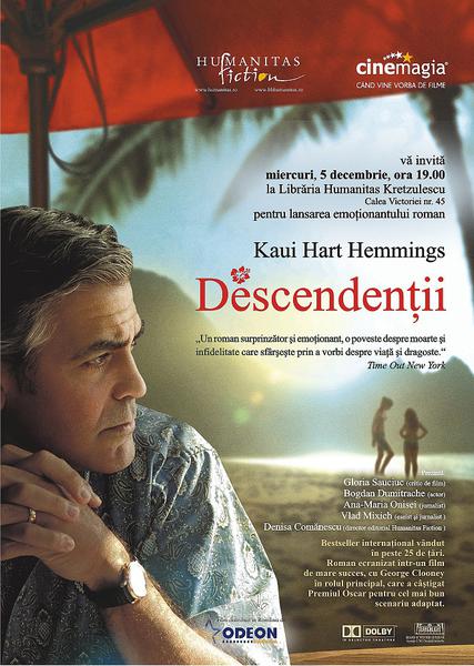 Descendentii de Kaui Hart Hemmings, Foto: Humanitas