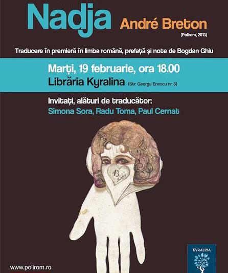 Nadja, de Andre Breton - discutie literara, Foto: Afis