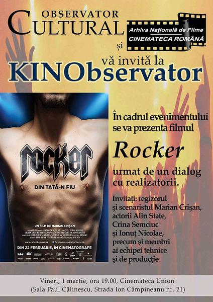 Rocker la KINObservator 5, Foto: Afis