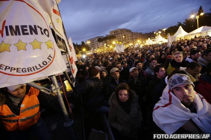 Sustinatorii Miscarii 5 Stele, Foto: Agerpres