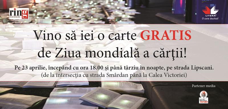 Ziua Mondiala a Cartii, Foto: Editura Litera