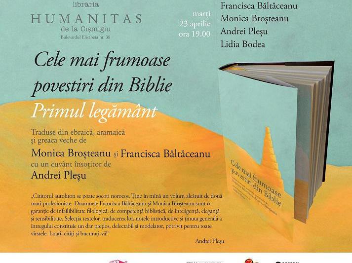 Cele mai frumoase povestiri din Biblie. Primul legământ, Foto: Humanitas