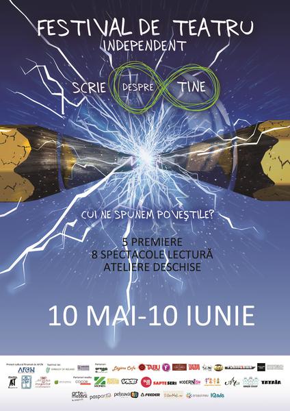 Afis Scrie despre tine, Foto: Festivalul Scrie despre tine