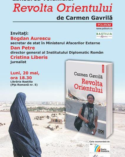 Revolta Orientului, de Carmen Gavrila, Foto: Polirom