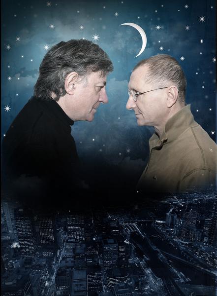 Ion Caramitru si Horatiu Malaele, Foto: ICR Londra