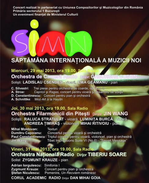 SIMN - 25 si 31 mai 2013, Foto: Radio Romania