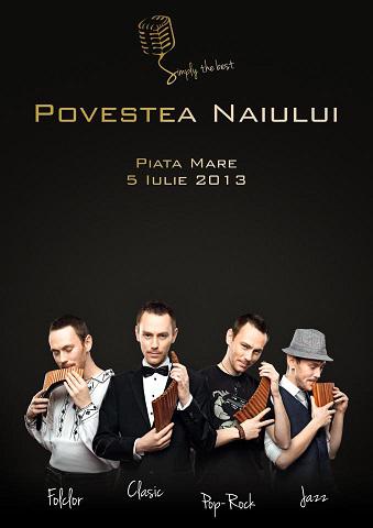 Simply The Best - Povestea Naiului, Foto: Afis concert