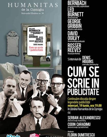 Cum se scrie în publicitate – Denis Higgins , Foto: Humanitas