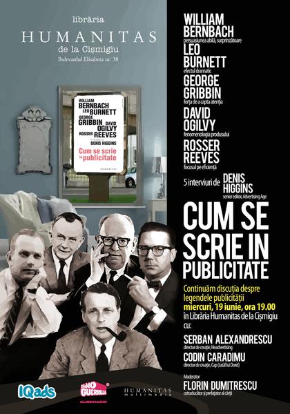 Cum se scrie în publicitate – Denis Higgins , Foto: Humanitas