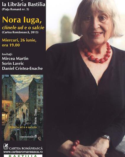 'ciinele ud e o salcie', de Nora Iuga , Foto: Cartea Romaneasca