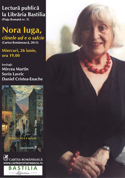 'ciinele ud e o salcie', de Nora Iuga , Foto: Cartea Romaneasca