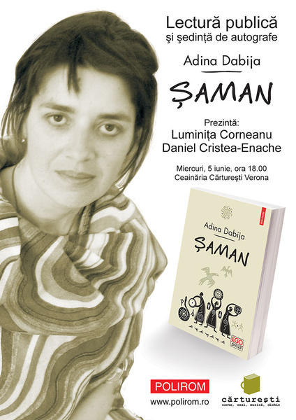 Adina Dabija: Saman, Foto: Polirom