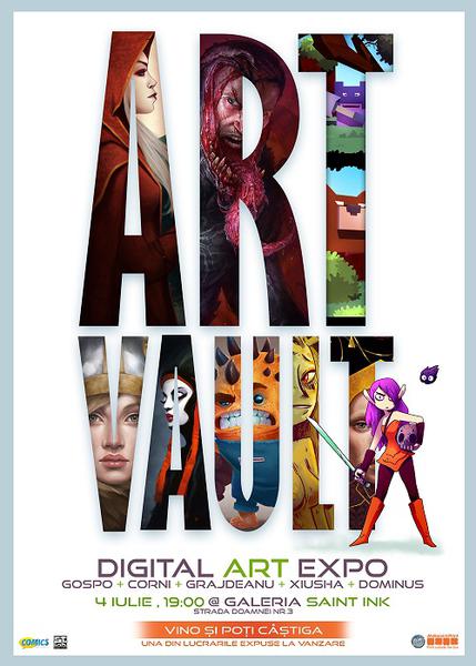 Expozitia ART VAULT, Foto: Afis