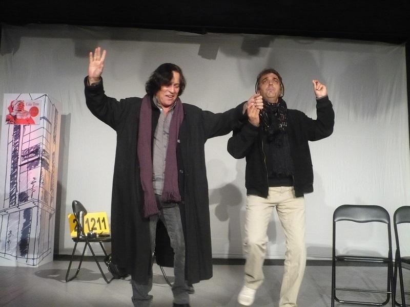 Marius Bodochi si Dan Tudor in "Taxi blues", Foto: Teatrul Mignon