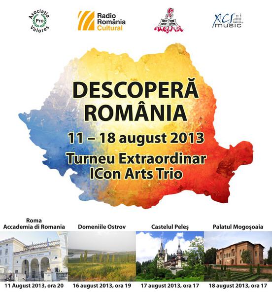 Turneul Descopera Romania, Foto: Afis concert