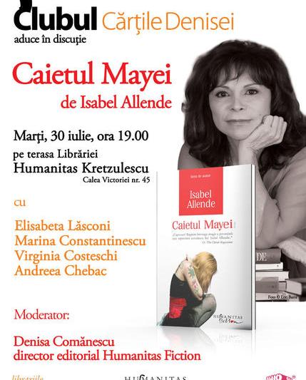 Caietul Mayei, de Isabel Allende, Foto: Humanitas