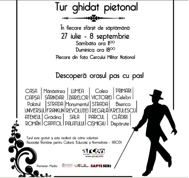 ​​Traseu cultural ghidat in Bucuresti, Foto: Afis