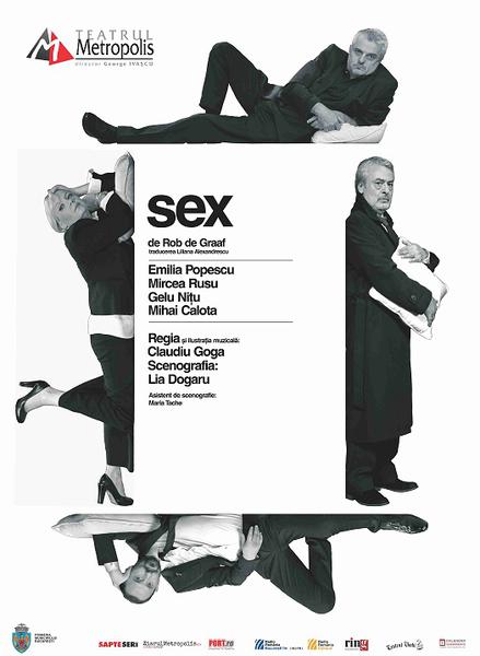 Spectacolul SEX, regia Claudiu Goga, Foto: Teatrul Metropolis