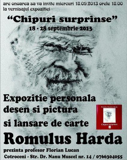 Expozitie Romulus Harda, Foto: Afis