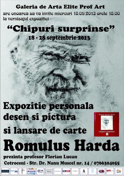 Expozitie Romulus Harda, Foto: Afis